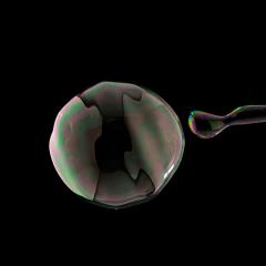fyling Soap Bubble in colorful colors on black background : Stock Photo or Stock Video Download rcfotostock photos, images and assets rcfotostock | RC Photo Stock.: