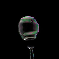 fyling Soap Bubble in colorful colors on black background- Stock Photo or Stock Video of rcfotostock | RC Photo Stock