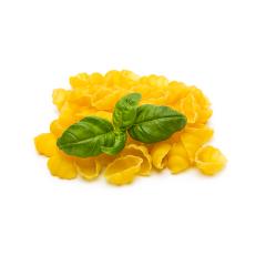 Gnocchi noodels with basil leaf- Stock Photo or Stock Video of rcfotostock | RC Photo Stock