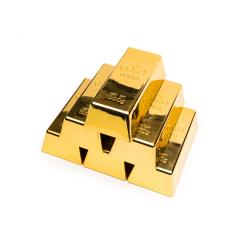 Gold bars isolated on white- Stock Photo or Stock Video of rcfotostock | RC-Photo-Stock