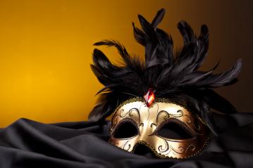 gold mask on black silk : Stock Photo or Stock Video Download rcfotostock photos, images and assets rcfotostock | RC-Photo-Stock.: