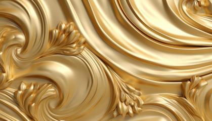 Golden swirls and floral details with a glossy finish : Stock Photo or Stock Video Download rcfotostock photos, images and assets rcfotostock | RC Photo Stock.: