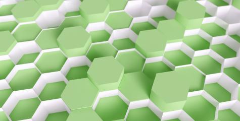 green Hexagon Background - 3D rendering - Illustration - Stock Photo or Stock Video of rcfotostock | RC-Photo-Stock
