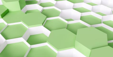 green Hexagon honeycomb Background - 3D rendering - Illustration - Stock Photo or Stock Video of rcfotostock | RC Photo Stock