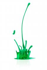 green paint splashing isolated on white- Stock Photo or Stock Video of rcfotostock | RC Photo Stock
