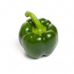 Green sweet pepper isolated on white background- Stock Photo or Stock Video of rcfotostock | RC-Photo-Stock