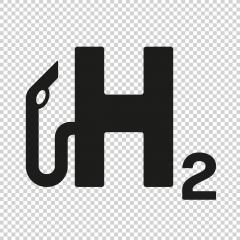 H2 Hydrogen filling Gas Pump station logo icon isolated on checked background. H2 station sign. Vector illustration. Eps 10 vector file. : Stock Photo or Stock Video Download rcfotostock photos, images and assets rcfotostock | RC-Photo-Stock.: