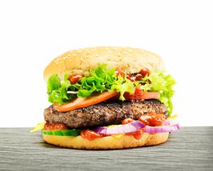 Hamburger - homemade burger with fresh vegetables : Stock Photo or Stock Video Download rcfotostock photos, images and assets rcfotostock | RC Photo Stock.: