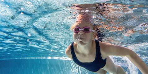 happy little girl swimming underwater- Stock Photo or Stock Video of rcfotostock | RC Photo Stock