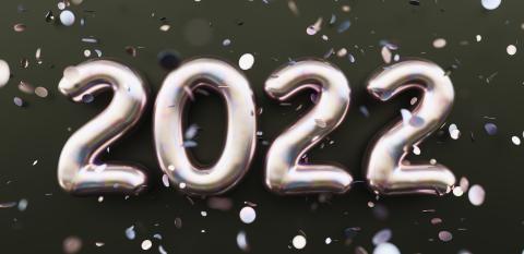 Happy New 2022 Year. 2022 tarnishing numbers and falling glitters confetti on black background. Tarnish numbers. Festive poster or banner concept image- Stock Photo or Stock Video of rcfotostock | RC Photo Stock