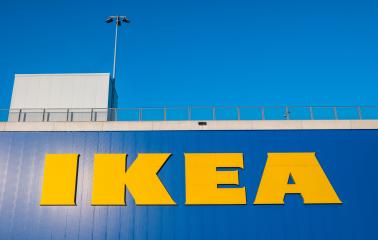 HEERLEN, NETHERLANDS FEBRUARY, 2017: Ikea logo on a store. IKEA is the world's largest furniture retailer and sells ready to assemble furniture. Founded in Sweden in 1943.- Stock Photo or Stock Video of rcfotostock | RC Photo Stock