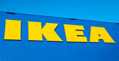 HEERLEN, NETHERLANDS FEBRUARY, 2017: The Ikea logo. IKEA is the world's largest furniture retailer and sells ready to assemble furniture. Founded in Sweden in 1943. : Stock Photo or Stock Video Download rcfotostock photos, images and assets rcfotostock | RC-Photo-Stock.: