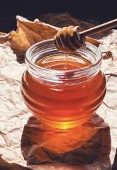 Honey jar with dipper and flowing honey  : Stock Photo or Stock Video Download rcfotostock photos, images and assets rcfotostock | RC-Photo-Stock.:
