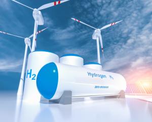Hydrogen renewable energy production - hydrogen gas for clean electricity solar and windturbine facility. 3d rendering.- Stock Photo or Stock Video of rcfotostock | RC-Photo-Stock