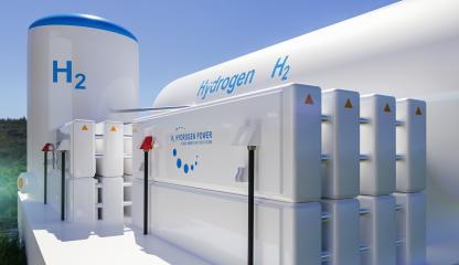 Hydrogen renewable energy production - hydrogen gas for clean electricity solar and windturbine facility. 3d rendering. : Stock Photo or Stock Video Download rcfotostock photos, images and assets rcfotostock | RC-Photo-Stock.: