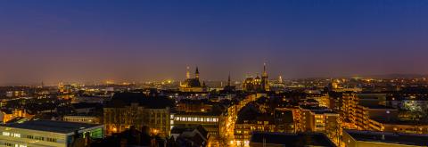 imperial city of aachen at night- Stock Photo or Stock Video of rcfotostock | RC-Photo-Stock