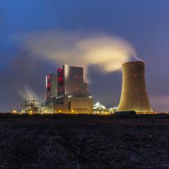 industrial powerplant at night- Stock Photo or Stock Video of rcfotostock | RC-Photo-Stock