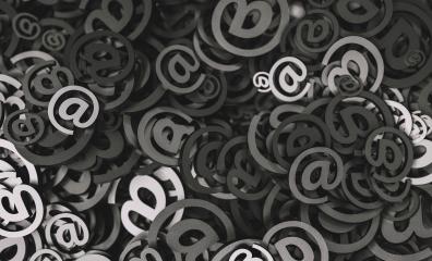 Infinite black Email signs, marketingm, spam and newsletter concept image : Stock Photo or Stock Video Download rcfotostock photos, images and assets rcfotostock | RC-Photo-Stock.:
