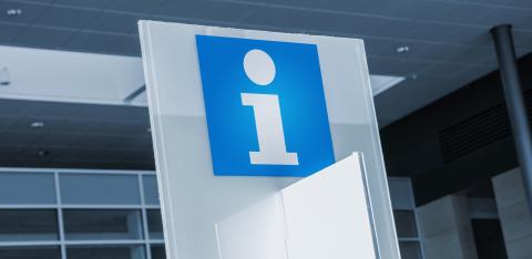 information sign in a business center- Stock Photo or Stock Video of rcfotostock | RC Photo Stock