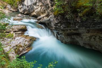Johnston Canyon Upper Falls banff canada : Stock Photo or Stock Video Download rcfotostock photos, images and assets rcfotostock | RC Photo Stock.: