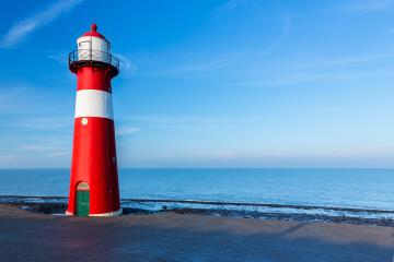 lighthouse at westkapelle - Stock Photo or Stock Video of rcfotostock | RC-Photo-Stock