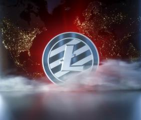 litecoin with worldmap : Stock Photo or Stock Video Download rcfotostock photos, images and assets rcfotostock | RC Photo Stock.: