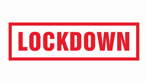 LOCKDOWN red Rubber Stamp on white background. Vector illustrati- Stock Photo or Stock Video of rcfotostock | RC-Photo-Stock