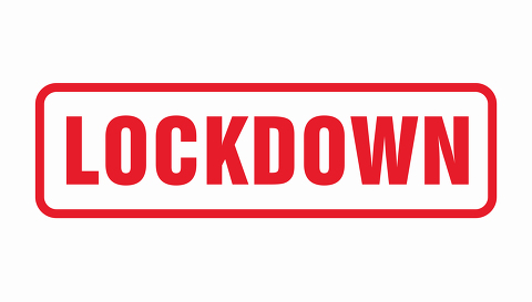 Lockdown Rubber Stamp. Red Lockdown Rubber Grunge Stamp Seal on - Stock Photo or Stock Video of rcfotostock | RC Photo Stock