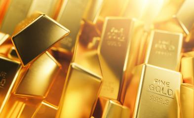 Macro view of rows of gold bars - Stock Photo or Stock Video of rcfotostock | RC-Photo-Stock