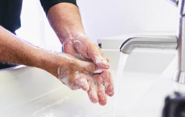 Man washing his Hands to prevent virus infection and clean dirty hands - corona covid-19 concept : Stock Photo or Stock Video Download rcfotostock photos, images and assets rcfotostock | RC-Photo-Stock.: