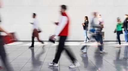 Many anonymous people go traveling by hall in the airport- Stock Photo or Stock Video of rcfotostock | RC Photo Stock