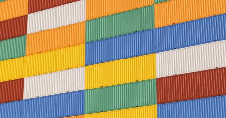 many containers in a harbor- Stock Photo or Stock Video of rcfotostock | RC Photo Stock