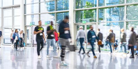 Many people as a crowd in the mall or at a trade fair : Stock Photo or Stock Video Download rcfotostock photos, images and assets rcfotostock | RC Photo Stock.: