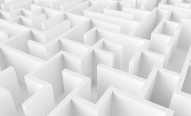 maze top view - 3d rendering - Stock Photo or Stock Video of rcfotostock | RC-Photo-Stock
