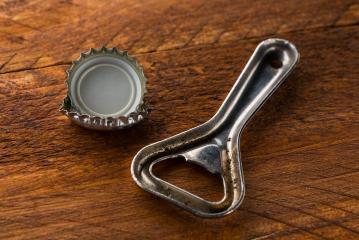 metal bottle opener with Bottle Caps- Stock Photo or Stock Video of rcfotostock | RC-Photo-Stock