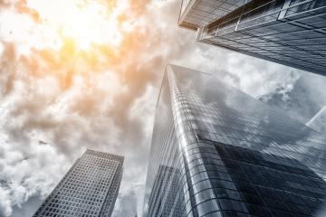modern architecture. skyscrapers. office buildings. Glass silhouettes of skyscrapers : Stock Photo or Stock Video Download rcfotostock photos, images and assets rcfotostock | RC Photo Stock.: