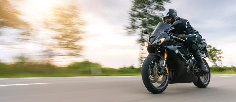 motorbike on the road riding. having fun riding the empty road o : Stock Photo or Stock Video Download rcfotostock photos, images and assets rcfotostock | RC Photo Stock.: