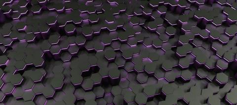 neon uv purple lights abstract hexagons background pattern, gaming Concept image - 3D rendering - Illustration - Stock Photo or Stock Video of rcfotostock | RC Photo Stock