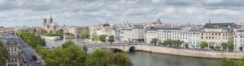 Notre Dame panorama de Paris Cathedral, most beautiful Cathedral in Paris, France- Stock Photo or Stock Video of rcfotostock | RC Photo Stock