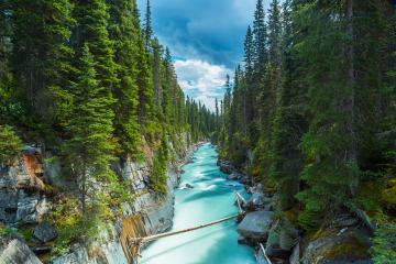Numa Falls at the Vermillion River Canyon in the Kootenay National Park Canada  : Stock Photo or Stock Video Download rcfotostock photos, images and assets rcfotostock | RC-Photo-Stock.:
