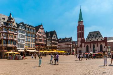 old town of Frankfurt am main at summer in germany- Stock Photo or Stock Video of rcfotostock | RC-Photo-Stock