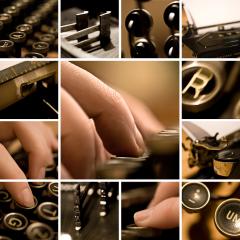 old typewriter collage : Stock Photo or Stock Video Download rcfotostock photos, images and assets rcfotostock | RC Photo Stock.: