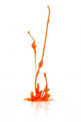 orange paint splashing- Stock Photo or Stock Video of rcfotostock | RC-Photo-Stock