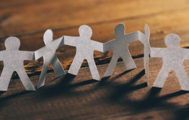 Paper Men Teamwork : Stock Photo or Stock Video Download rcfotostock photos, images and assets rcfotostock | RC Photo Stock.: