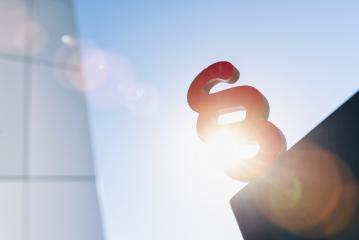 paragraph symbol in the sun at business district- Stock Photo or Stock Video of rcfotostock | RC-Photo-Stock