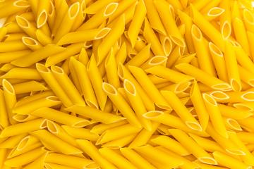 penne pasta noodles background- Stock Photo or Stock Video of rcfotostock | RC-Photo-Stock