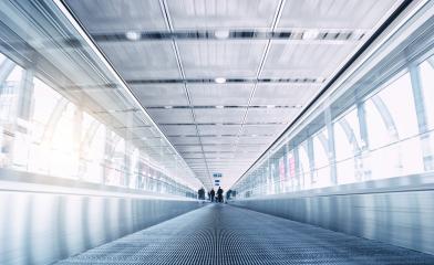 people in speed on a skywalk- Stock Photo or Stock Video of rcfotostock | RC Photo Stock
