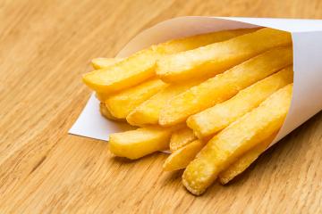 Pommes Frites fries in a bag : Stock Photo or Stock Video Download rcfotostock photos, images and assets rcfotostock | RC-Photo-Stock.: