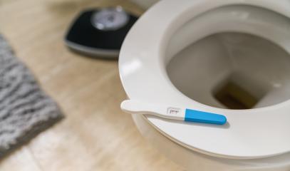 positive pregnancy test stick on a toilet : Stock Photo or Stock Video Download rcfotostock photos, images and assets rcfotostock | RC-Photo-Stock.: