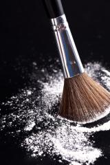 powderbrush on black background- Stock Photo or Stock Video of rcfotostock | RC Photo Stock